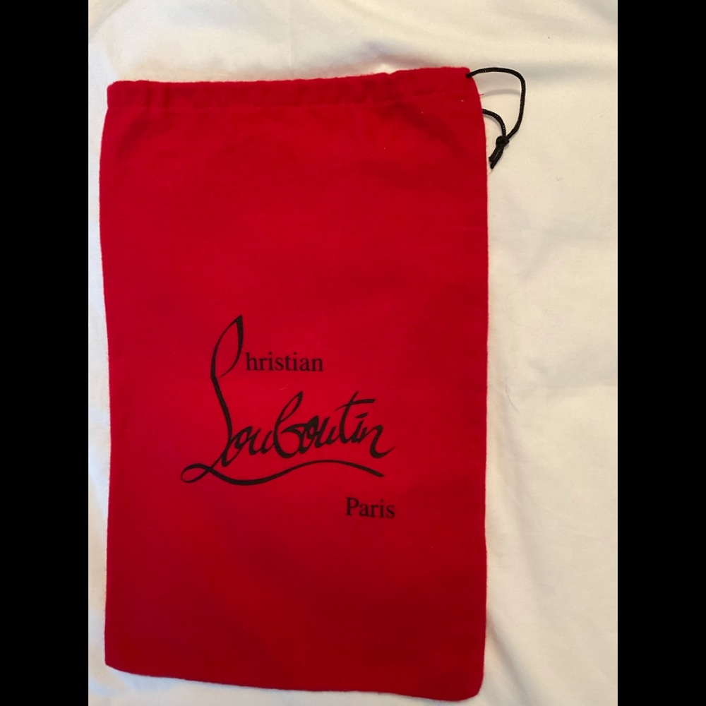 Authentic New Christian Louboutin dust cover travel  pouch